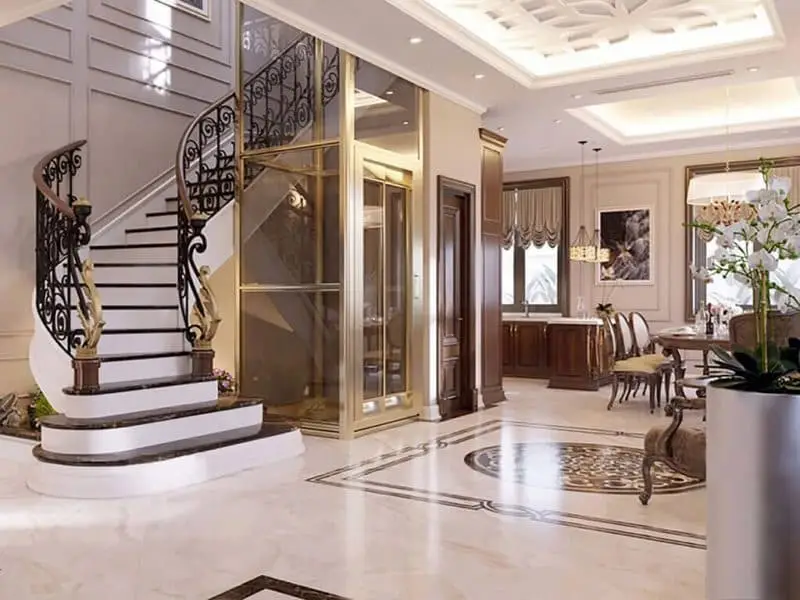 Mẫu thang máy 450kg gia đình 5