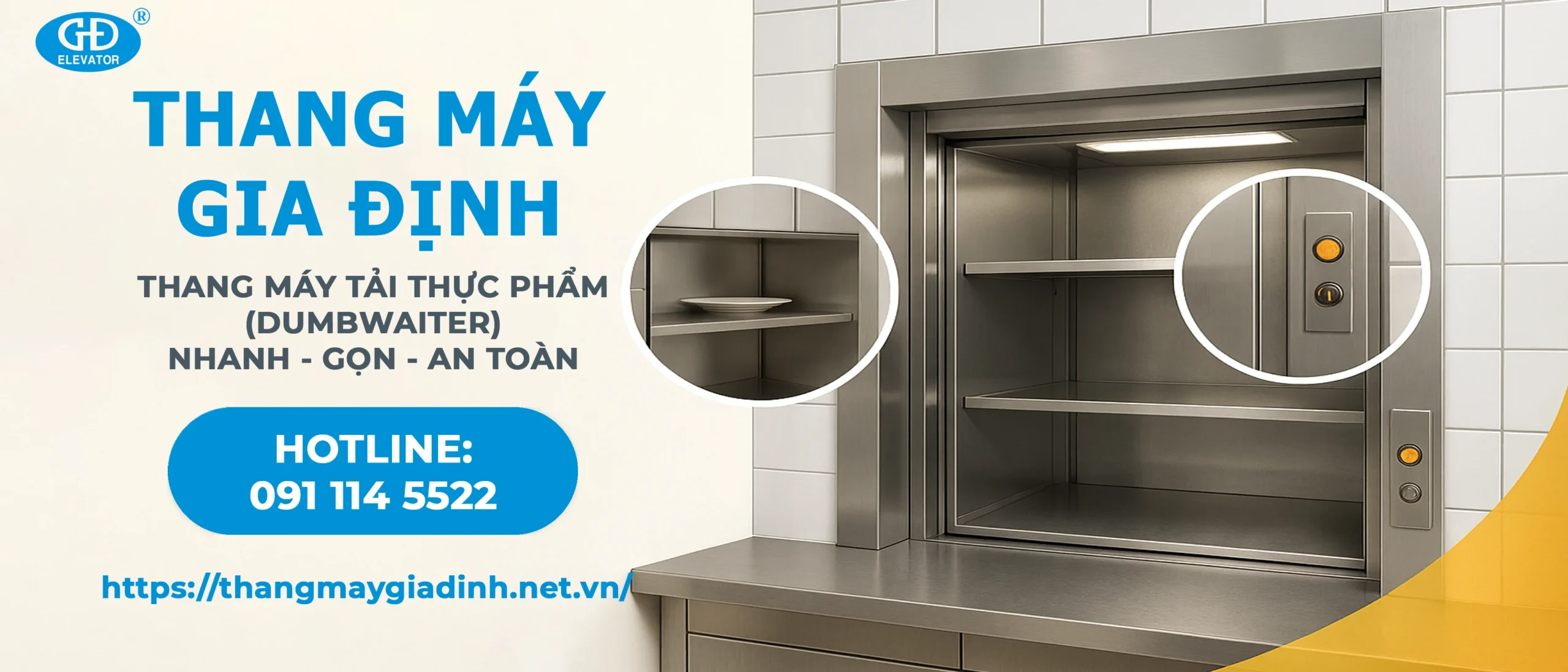 Thang máy tải thực phẩm