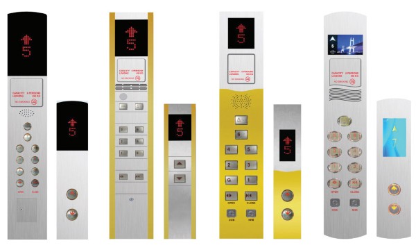 Phân loại bảng điều khiển thang máy trong thực tế