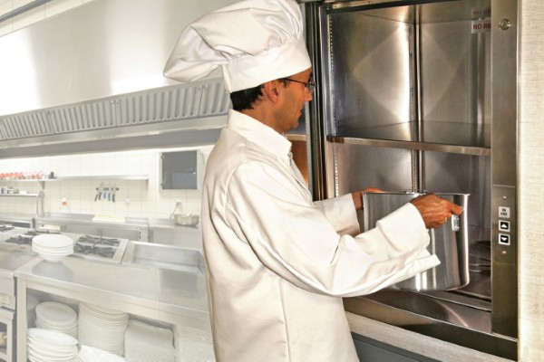 Thang tời thực phẩm được sử dụng trong nhiều lĩnh vực khác nhau