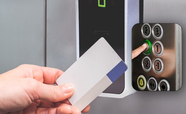 Thẻ từ thang máy là một loại thẻ thông minh nhận dạng bằng sóng vô tuyến (RFID) Thẻ từ thang máy là một loại thẻ thông minh nhận dạng bằng sóng vô tuyến (RFID)