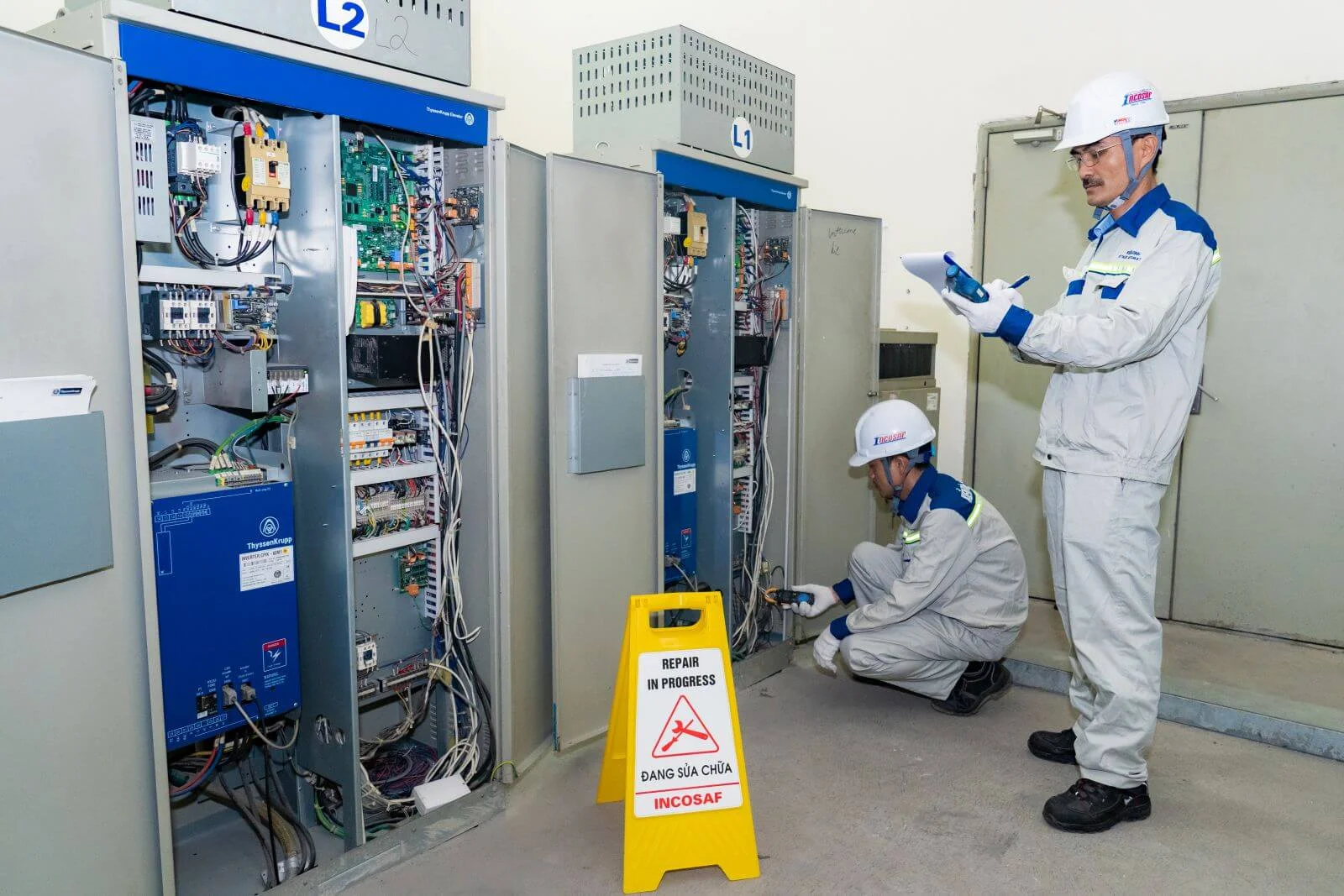 Lưu ý khi kiểm tra và đánh giá cấu tạo thang máy thực tế