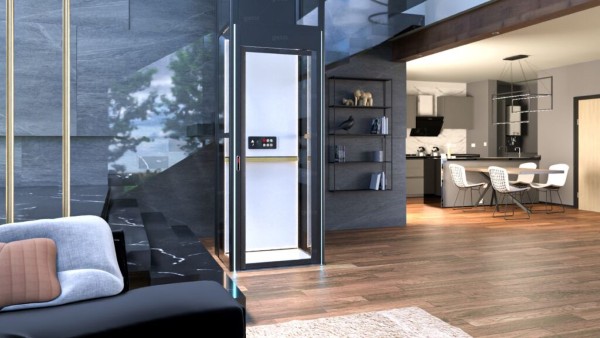 Thang máy mini tiết kiệm diện tích