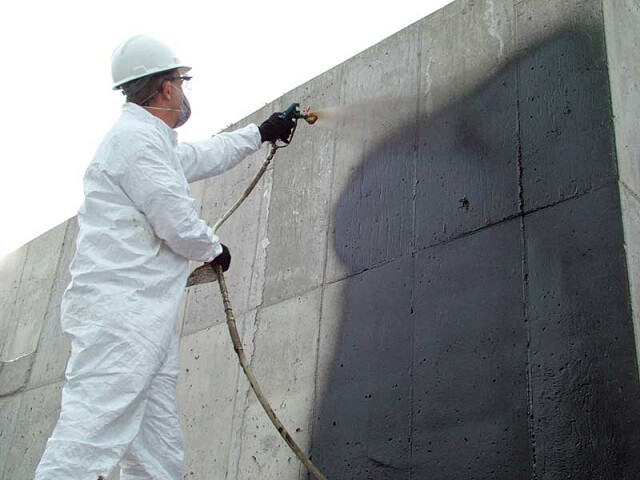 Phun thẩm thấu chống thấm Phun thẩm thấu chống thấm