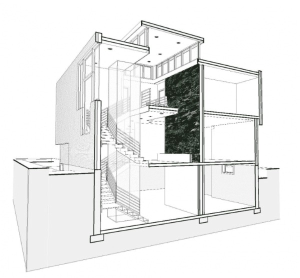 Quy trình thi công thang bộ ôm thang máy Quy trình thi công thang bộ ôm thang máy