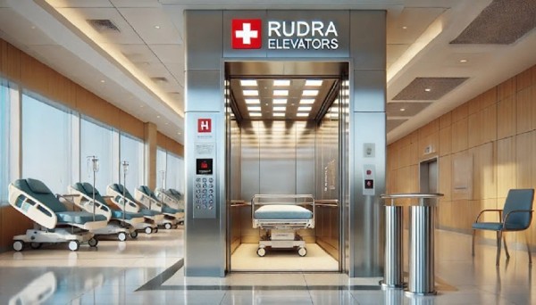 Thang máy y tế nâng cấp theo tiêu chuẩn quốc tế được sử dụng vận chuyển bệnh nhân và thiết bị y tế cho bệnh viện