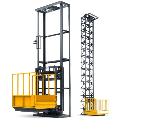 Thang máy nâng hàng hỗ trợ xếp dỡ hàng hóa linh hoạt