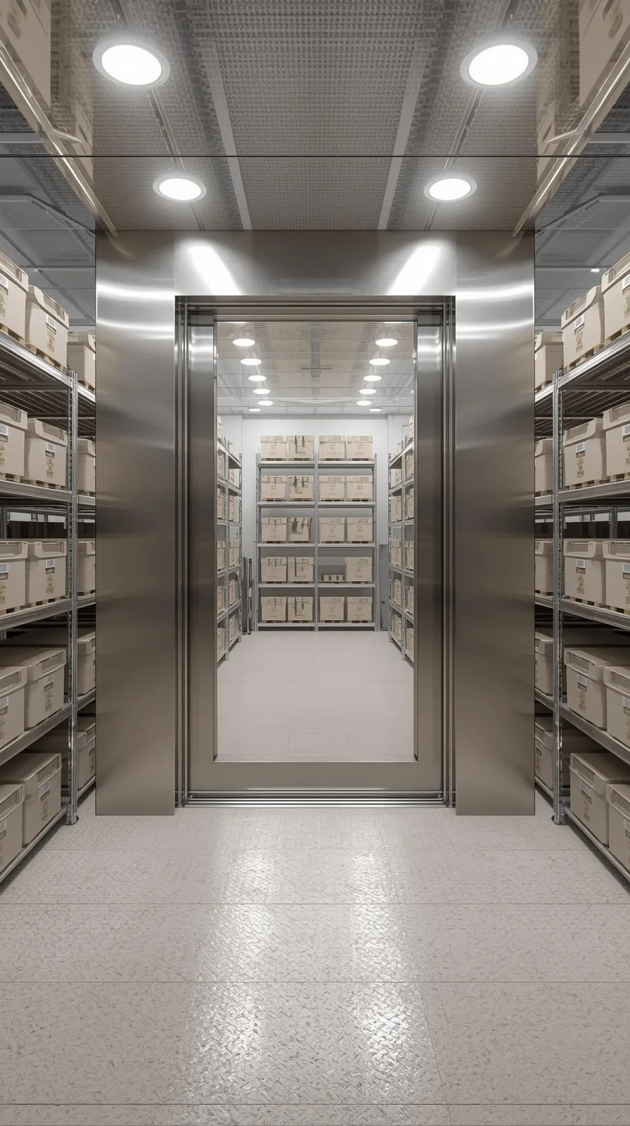 Thang máy tải hàng 1000kg