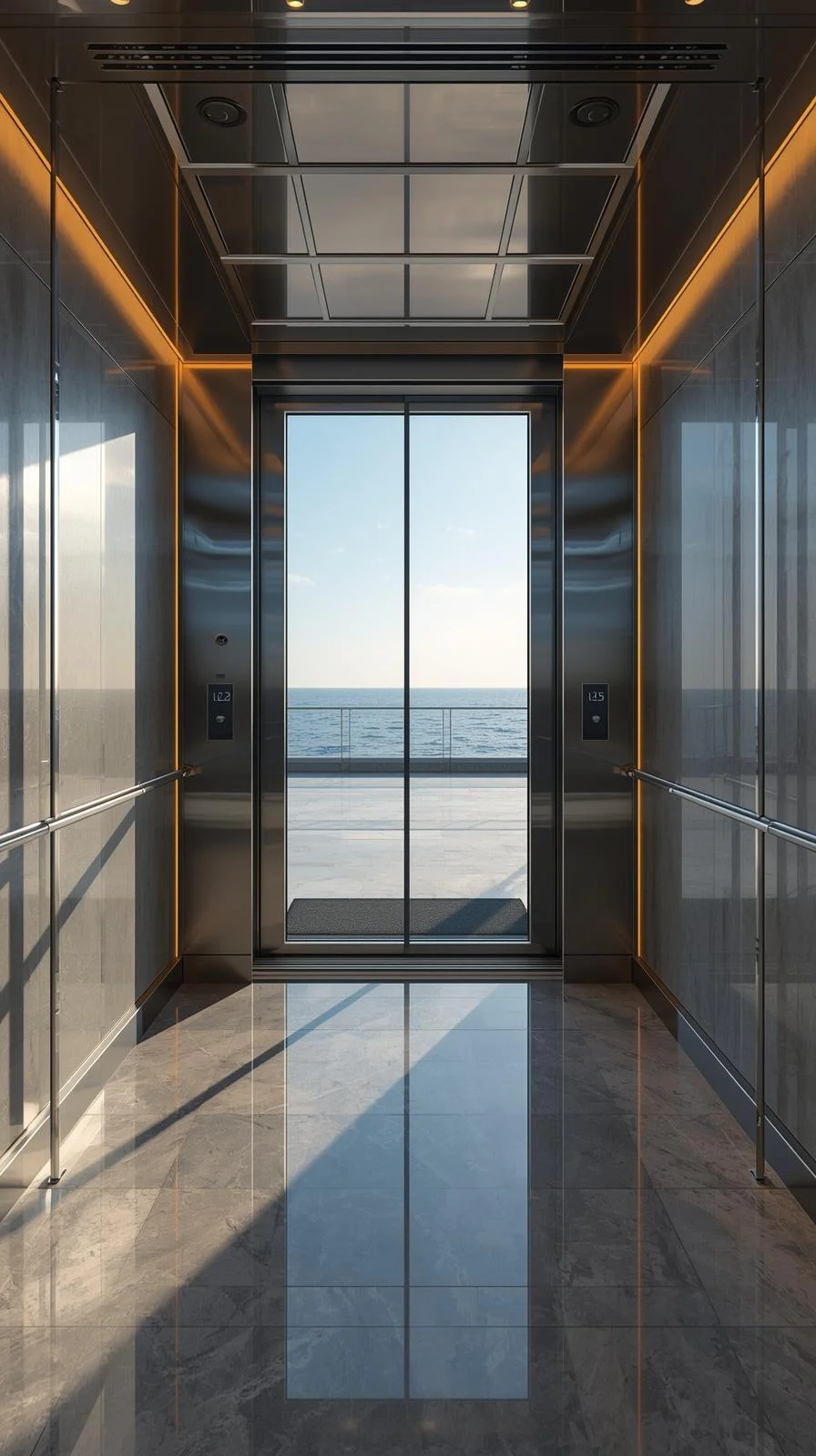 Thang máy tải khách 630kg