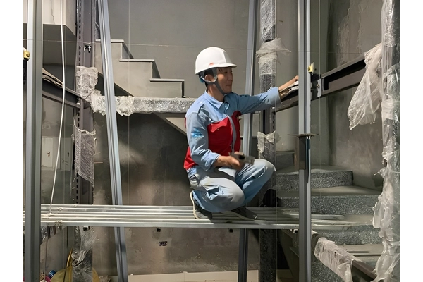 Hướng dẫn quy trình lắp đặt thang máy tự chế (DIY)