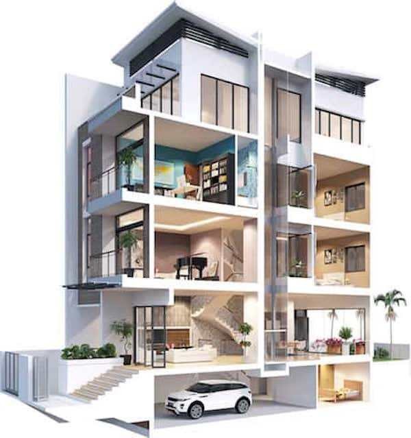 4 yếu tố cần cân nhắc khi thiết kế nhà 4x13m có thang máy 4 yếu tố cần cân nhắc khi thiết kế nhà 4x13m có thang máy