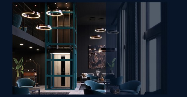 Nhà 5x15m phong cách hiện đại có thang máy Nhà 5x15m phong cách hiện đại có thang máy