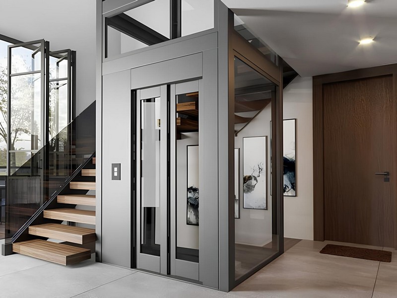 Thang máy khung thép tối giản (Minimalism) Thang máy khung thép tối giản (Minimalism)