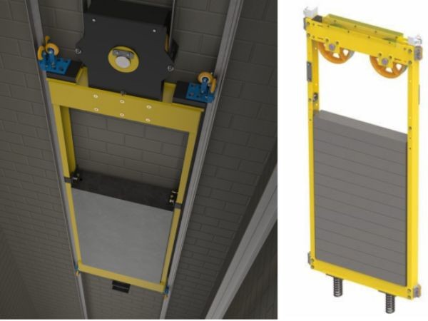 Đối trọng thang máy là yếu tố đảm bảo sự cân đối của toàn bộ cấu trúc chống rung