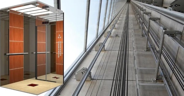 Cấu tạo của đối trọng thang máy