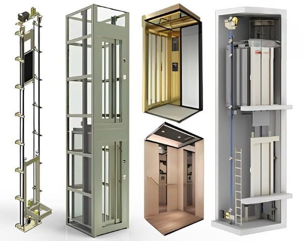 Cấu tạo chi tiết của thang máy buồng kính