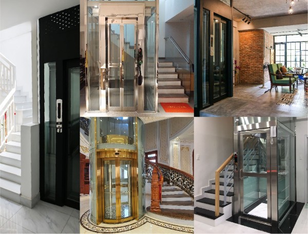 Thang máy gia đình được phân loại dựa trên nhiều yếu tố khác nhau
