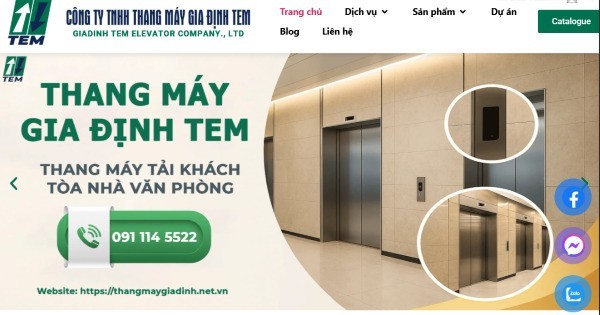 Thang máy Gia Định – Đơn vị cung cấp thang máy tải hàng uy tín