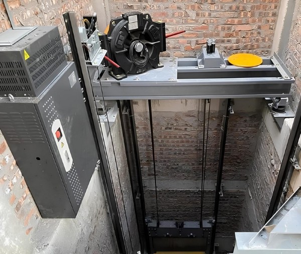 Cáp nâng của thang máy tải hàng