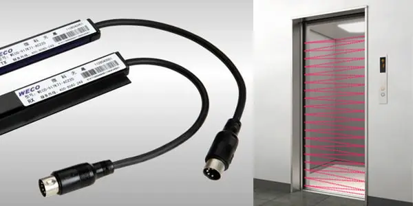 Cảm biến cửa thang máy là thiết bị điện tử được lắp đặt tại khu vực cửa thang máy Cảm biến cửa thang máy là thiết bị điện tử được lắp đặt tại khu vực cửa thang máy