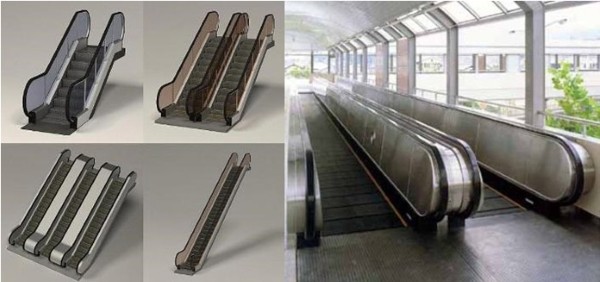 Thang cuốn một dạng phương tiện vận chuyển