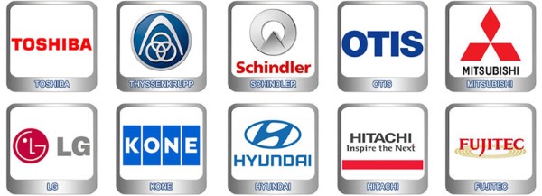 Các hãng thang cuốn nổi tiếng và uy tín