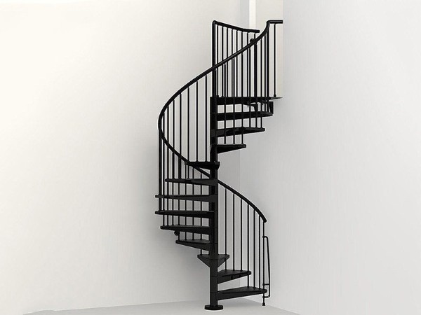 Cầu thang xoắn ốc mô hình mang nét kiến trúc châu Âu