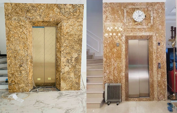 Giới thiệu về gạch ốp thang máy