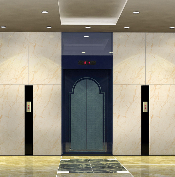 Gạch ốp thang máy 3D tạo điểm nhấn