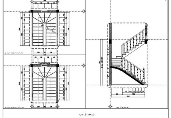 Ký hiệu cầu thang trong thiết kế