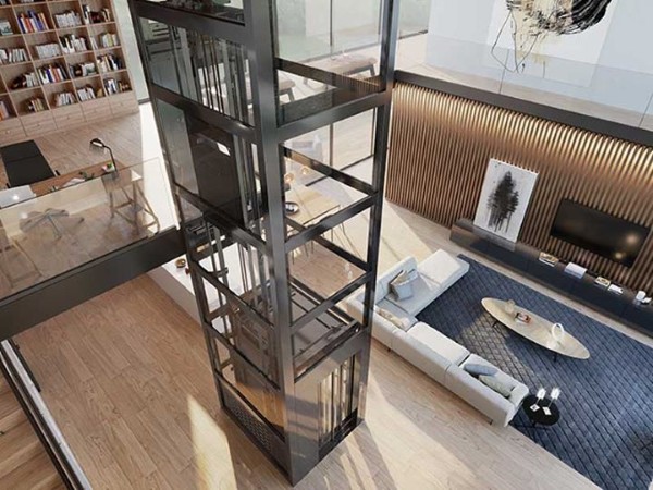 Thang máy 2 cửa là giải pháp lý tưởng cho nhà phố và biệt thự