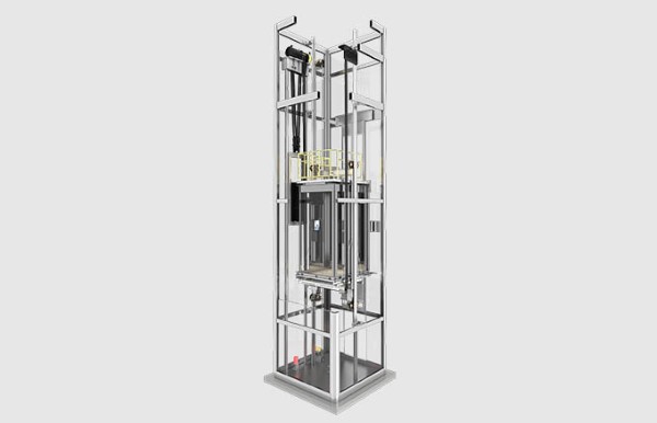 Nguyên lý hoạt động thang máy 2 cửa