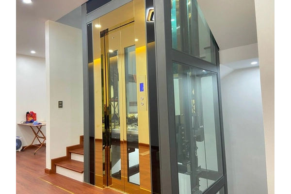 Homelift vách kính Homelift vách kính