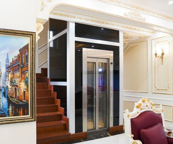 Mẫu cửa thang máy thiết kế không khung độc đáo Mẫu cửa thang máy thiết kế không khung độc đáo