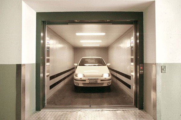 Thang máy tải ô tô hãng Netis