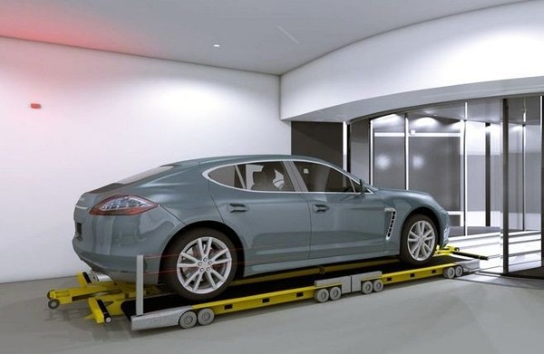 Hệ thống điều khiển trung tâm của thang máy tải ô tô