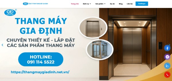 Thang máy Gia Định – Đơn vị cung cấp thang máy uy tín tại Việt Nam
