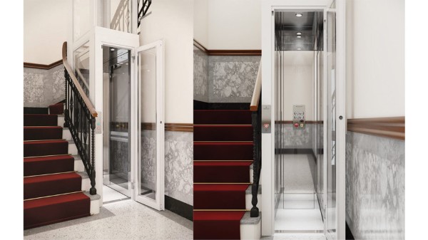 Mẫu thang máy nhỏ gọn cho nhà phố