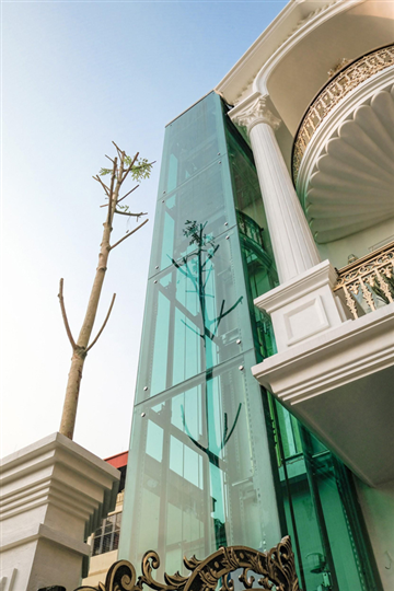 Mẫu hố pit thang máy ngoài trời Mẫu hố pit thang máy ngoài trời