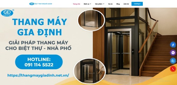 Thang máy Gia Định đơn vị lắp đặt thang máy hàng đầu trong ngành