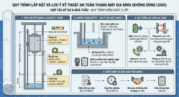 Quy trình lắp đặt và lưu ý kỹ thuật an toàn Quy trình lắp đặt và lưu ý kỹ thuật an toàn