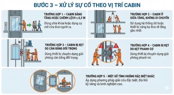 Xử lý sự cố theo vị trí cabin Xử lý sự cố theo vị trí cabin