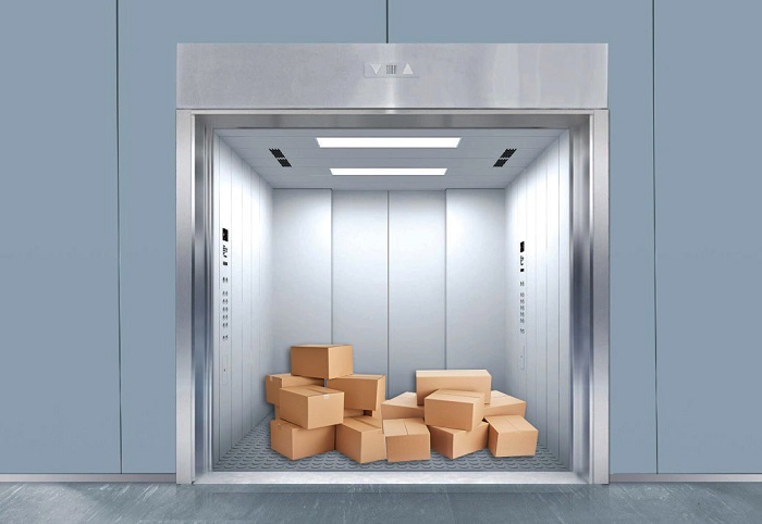Thang máy tải hàng cho kho xưởng
