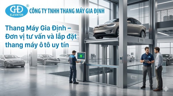 Thang Máy Gia Định – Đơn vị tư vấn và lắp đặt thang máy ô tô uy tín