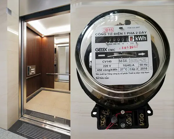 Thông số kỹ thuật và Công suất thang máy gia đình dùng điện 1 pha