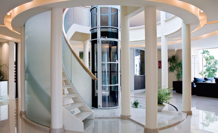 Thang máy gia đình không cần hố pit