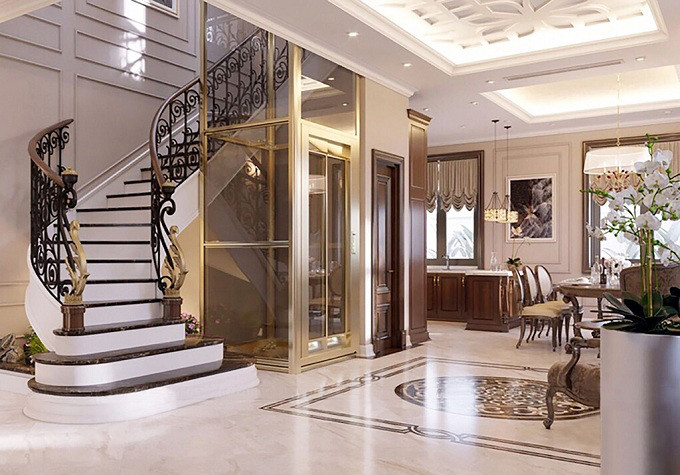 Thang máy gia đình không phòng máy