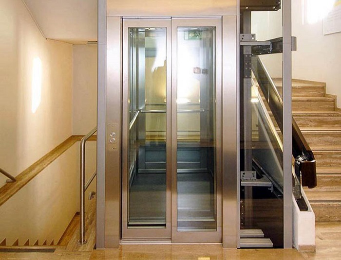 Thang máy kính gia đình